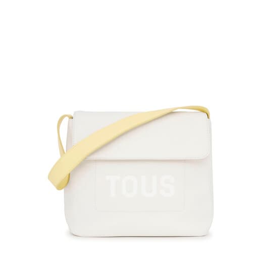 Small beige and yellow Shoulder bag TOUS Maya