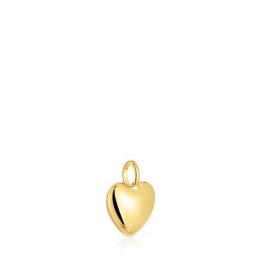Small gold heart Pendant My Other Half