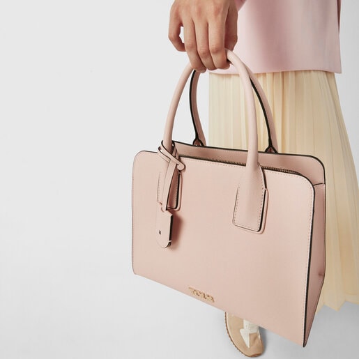 Mittelgroße City-Tasche TOUS Essential in Pink