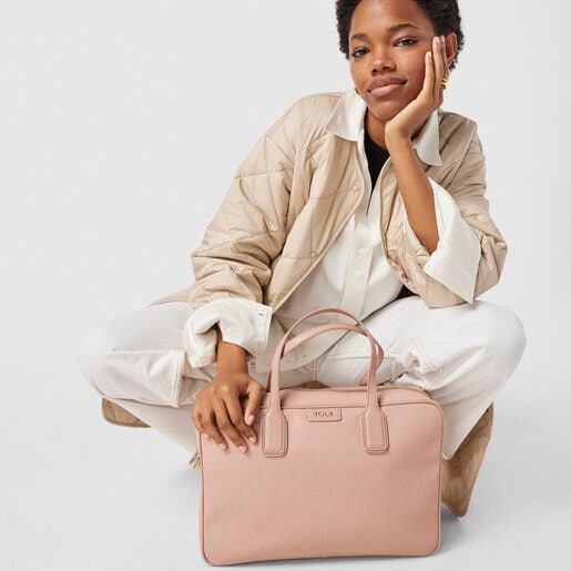 Briefcase Script Day pink