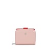 Malá peňaženka New Dubai ružovej a béžovej farby