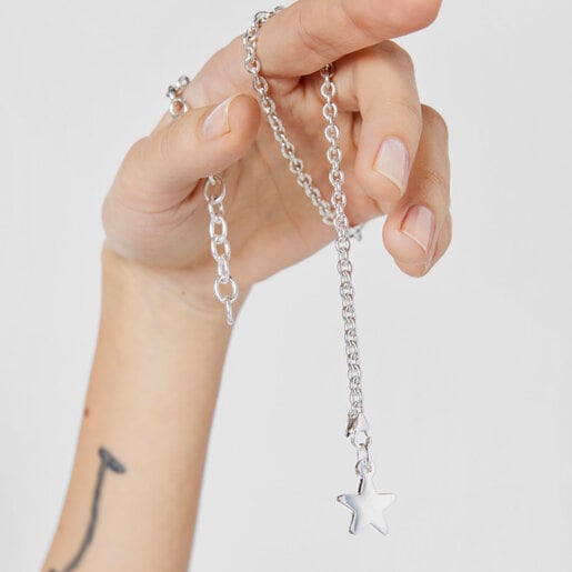 Серебряная подвеска Sweet Dolls с силуэтом звезды