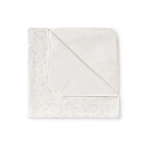 Baby blanket in Arc sky blue