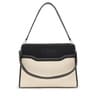 Shopper mediano negro Audree Canvas