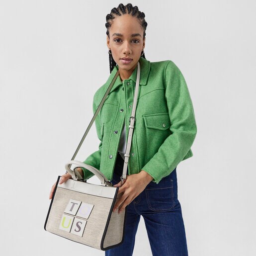 Medium beige TOUS Yummy Shopping bag