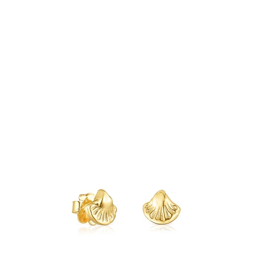Boucles d’oreilles Oceaan coquillage en or