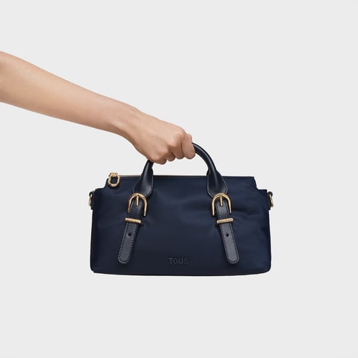 Bowling mediano azul marino TOUS Buckles Soft