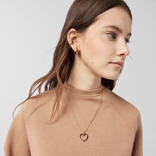 Подвеска-сердце San Valentín со шпинелями