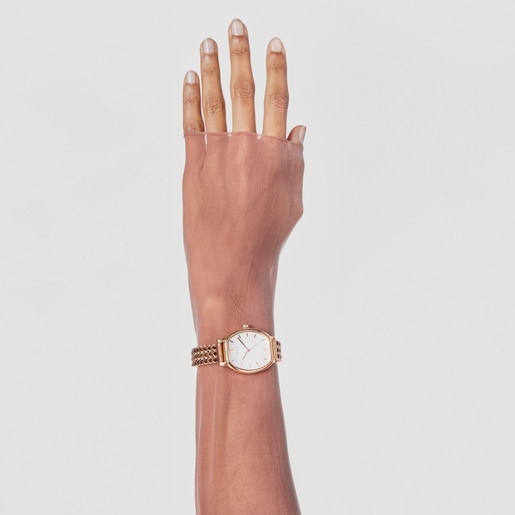 Rose IP Steel Osier Watch