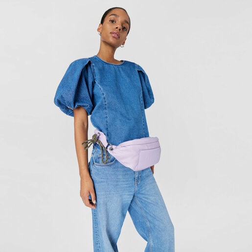 حقيبة خصر بلون موف من تشكيلة TOUS Marina