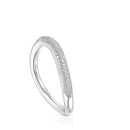 Bague Hav en or blanc et diamants