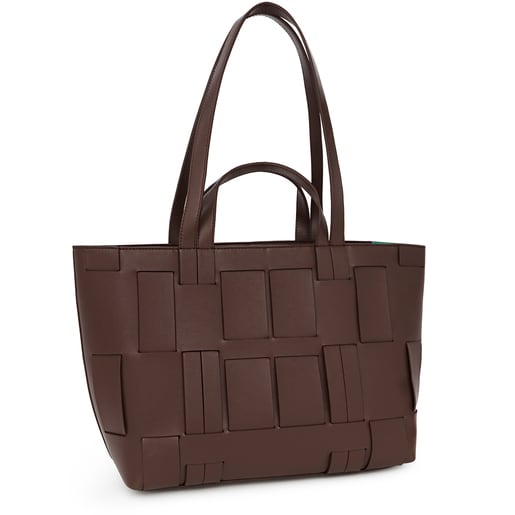 Brown and turquoise TOUS Damas Tote bag