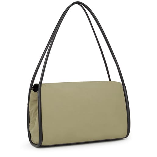 Bandolera grande caqui TOUS Empire Cotton