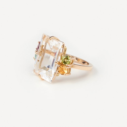 Anell TOUS ATELIER d'or amb gemmes