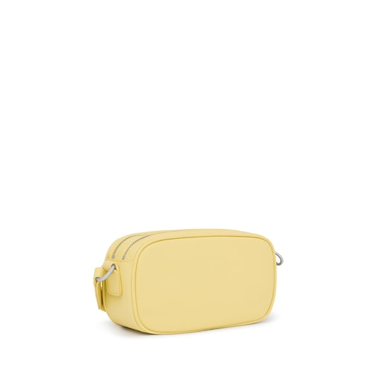 Yellow TOUS Cloud Warm Crossbody reporter bag