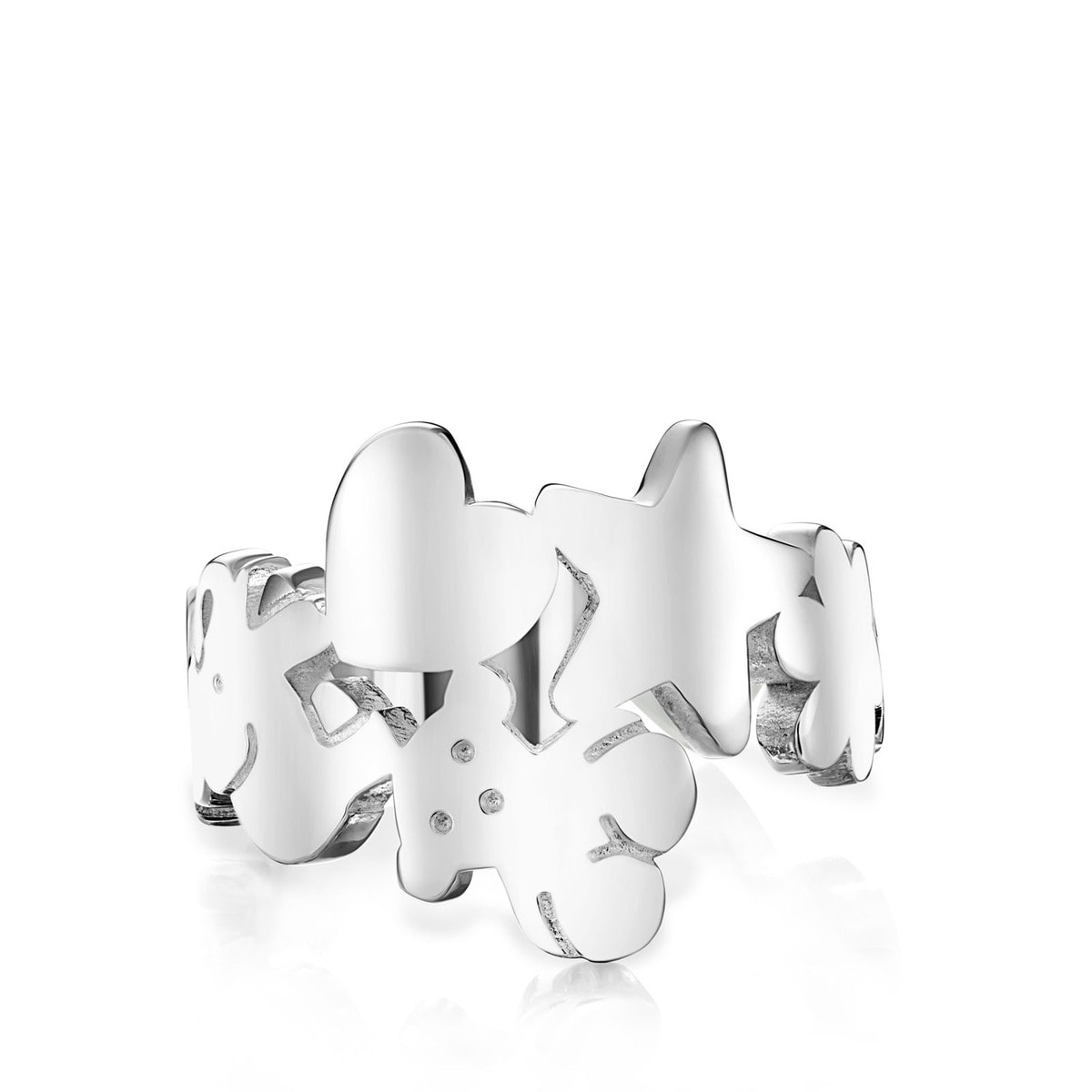 Anillo Sweet Dolls motivos de Plata