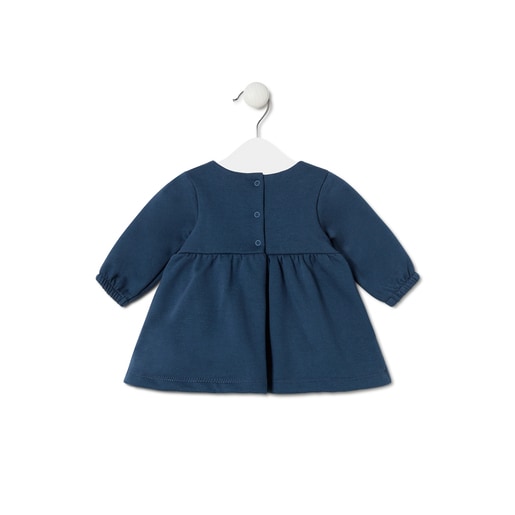 Baby girls dress in Trend navy blue