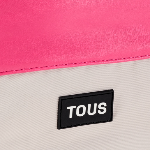 Sac à bandoulière petit fuchsia TOUS Carol