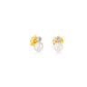 White Gold TOUS Diamonds Earrings with pearls