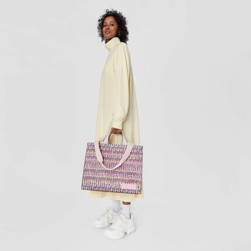 Sac shopping Amaya rose grand TOUS Vera
