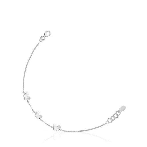 Bracelet Bold Motif en argent avec motifs