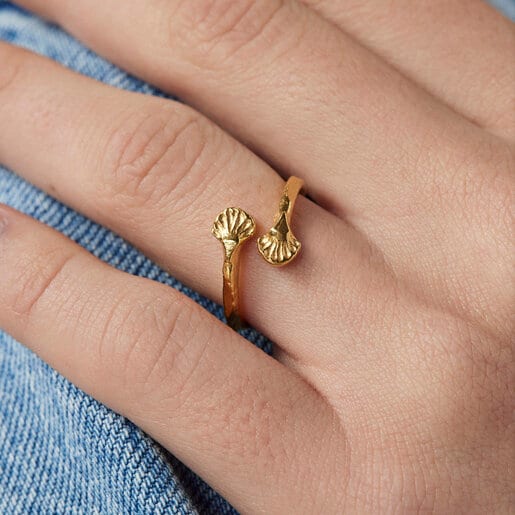 Открытое кольцо Oceaan Duna из вермеля