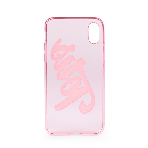Pink Tous Tribe Logo iPhone X/Xs case