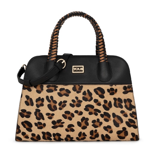 Las mejores ofertas en Animal Print Zip grandes Bolsas y bolsos para Mujer