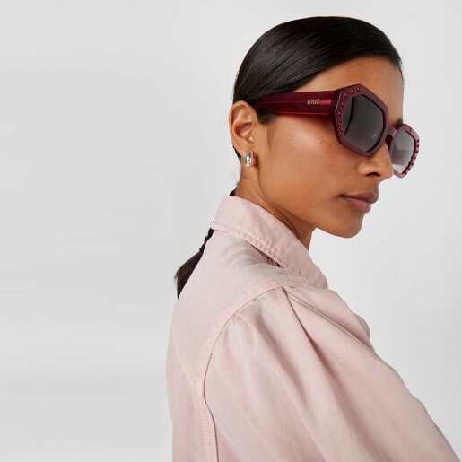 Fuchsia-colored Sunglasses Geometric | TOUS