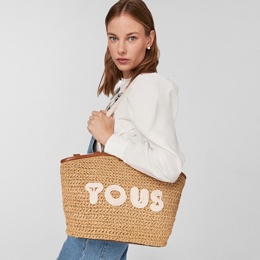 Tote bag TOUS Craft castanha e bege