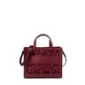 Amaya Kaos Shock medium burgundy shopping bag
