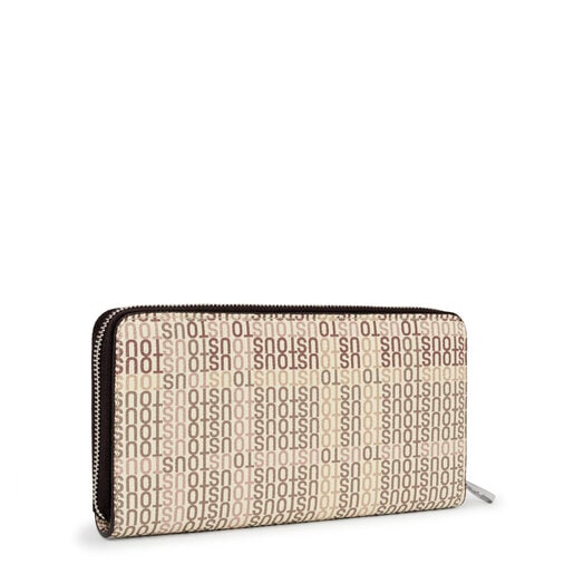 Portefeuille TOUS Cecilia beige