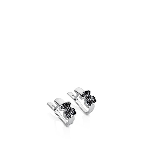 Silver TOUS Gen earrings with spinels