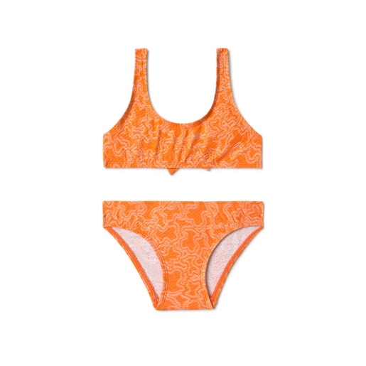 Girls bikini in MKaos orange