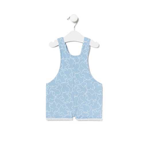 Peto de bebé Line Bear azul celeste