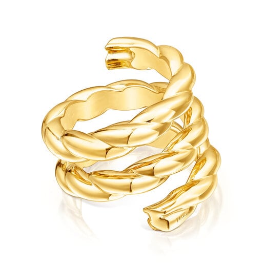 Anillo triple trenzado Twisted