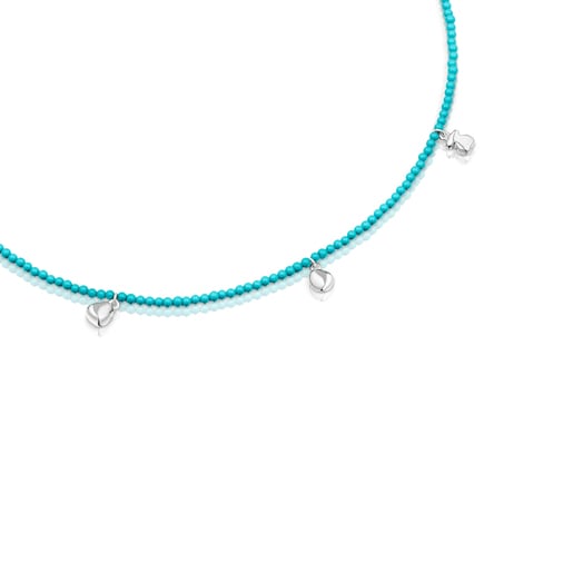 Silver TOUS Joy Bits Necklace with dyed calcite | TOUS