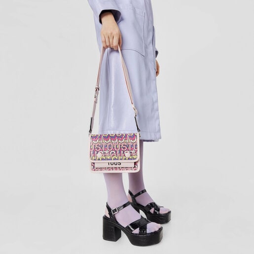 תיק צד TOUS Vera Audree קטן בצבע ורוד