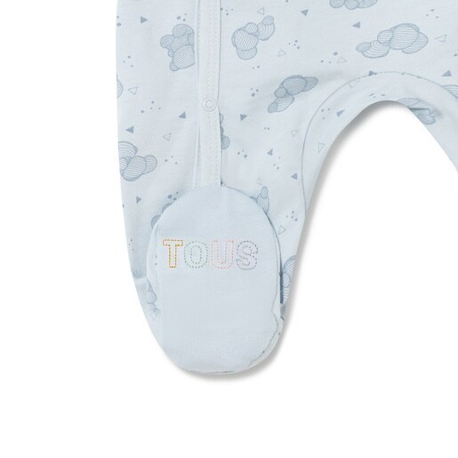 Pelele de bebé Pic celeste