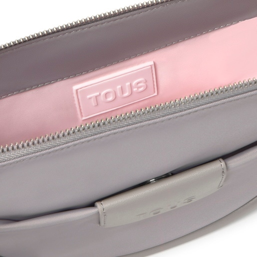 Medium gray Crossbody bag TOUS Miranda Soft New