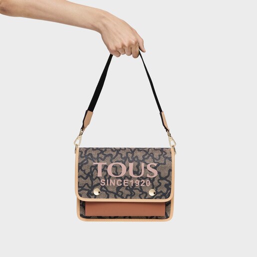 תיק צד Audree Kaos Icon בגודל בינוני בצבע שחור