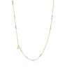 Silver vermeil Bold Bear Necklace with enamel