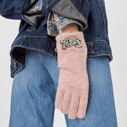 手袋Cuazo ピンク