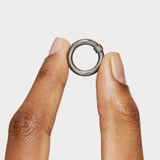 Dark Silver Hold Ring