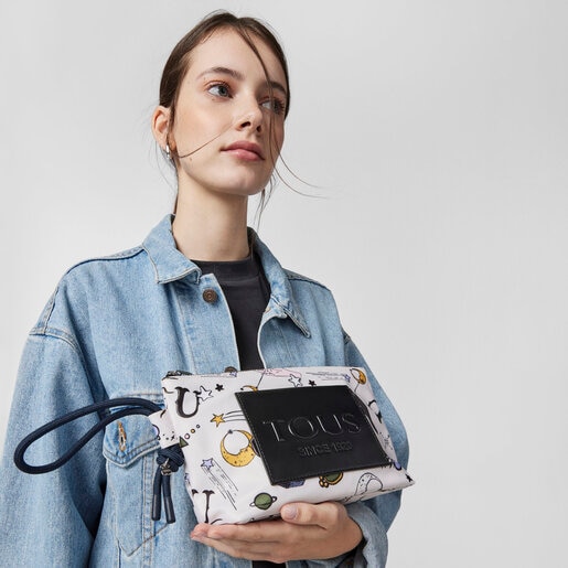 Large beige TOUS Magic Toiletry bag