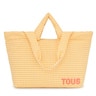 Large yellow Tote bag TOUS Carol Vichy