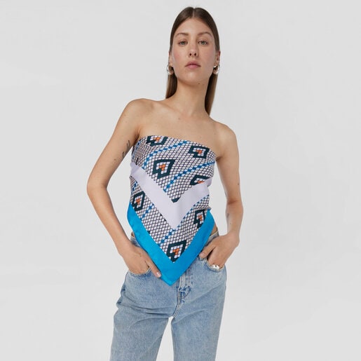 polyester Scarf TOUS Lamba