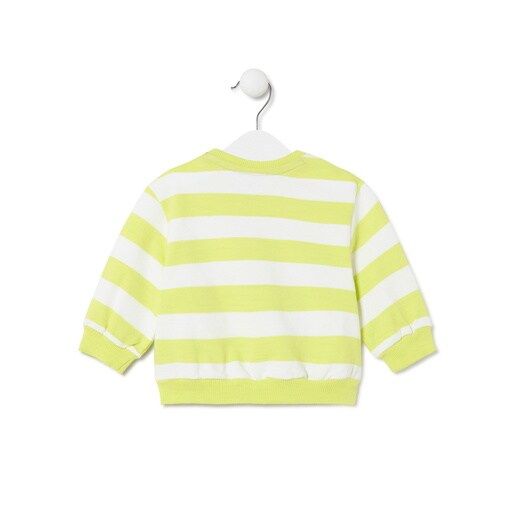 Sudadera a rayas "TOUS crew" Casual único