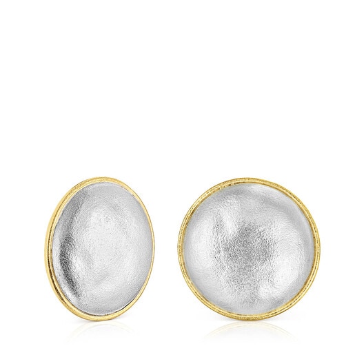 Two-tone Luah luna Earrings | TOUS