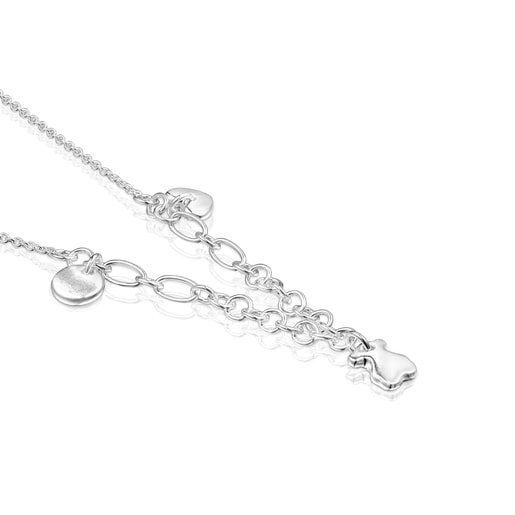 Silver Luah motif Necklace